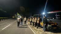 KRYD Gabungan Polsek Kuripan, Jaga Kamtibmas Malam Hari di Lombok Barat