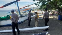 Patroli Intensif Jelang Lebaran Topat, Pos Pam Batulayar Pastikan Keamanan