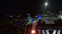 Patroli Malam Satlantas Polres Lombok Barat Jaga Ketertiban Arus Lalu Lintas dan Cegah Balap Liar