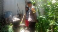 Kunjungan Humanis Bhabinkamtibmas, Ajak Warga Manfaatkan Lahan Pekarangan untuk Ketahanan Pangan
