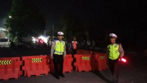 Malam Bebas Kendaraan di Gerung Berlangsung Lancar dan Tertib